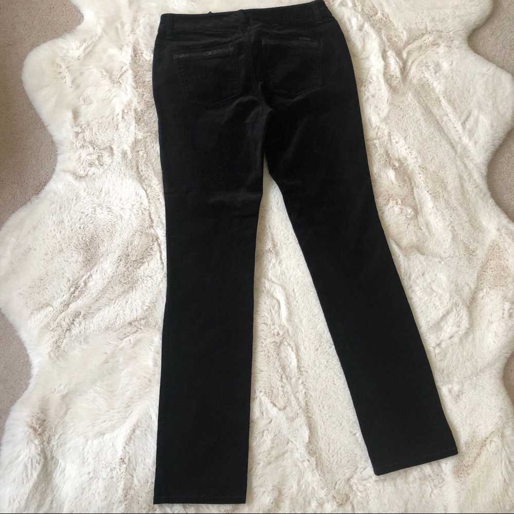 WHBM NWT Velvet Jeans Embellished